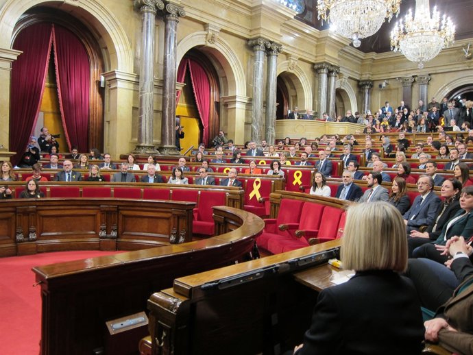 Ple de constitució del Parlament de la XII Legislatura