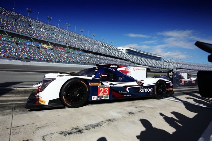 El pilot espanyol Fernando Alonso en Daytona