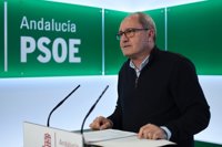 PSOE-A apela a un acuerdo unánime de los partidos sobre financiación, pero duda de la "voluntad" del PP-A