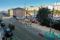 Finaliza el derribo de la primera nave de Adif en la calle Castilla