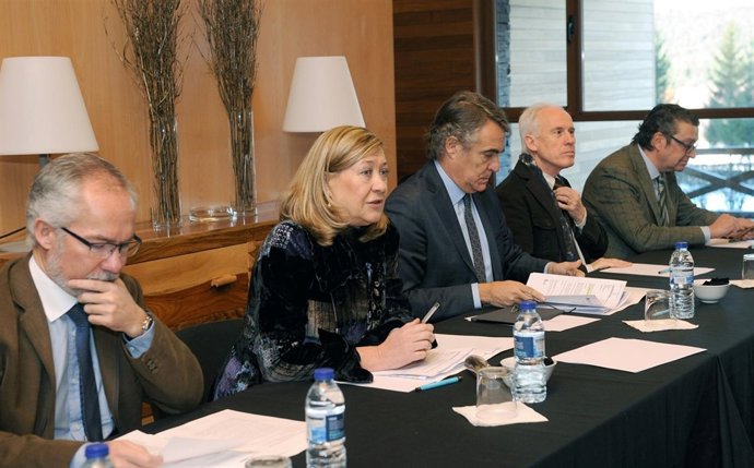 La consejera de Economía y Hacienda. 