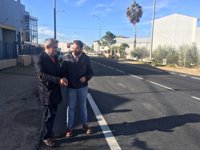 Mejora en la seguridad vial en el tramo de acceso a Mengíbar en la A-6000