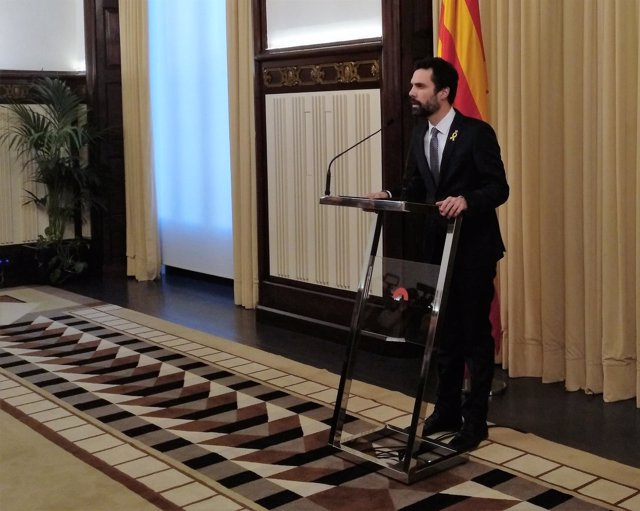 Roger Torrent, presidente del Parlament de Catalunya