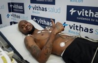 El Málaga consigue la cesión del delantero nigeriano Aide Brown Ideye