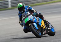 Morbidelli y Luthi, satisfechos por haber "mejorado" en el segundo día de test en Sepang