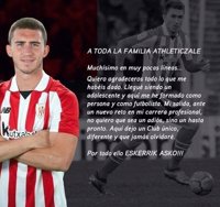 Laporte, en su despedida del Athletic Club de Bilbao: "Jamás olvidaré dónde me he hecho mejor jugador y persona"