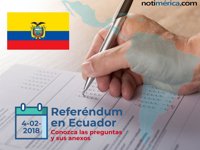 Conozca todas las preguntas del referéndum del 4 de febrero en Ecuador