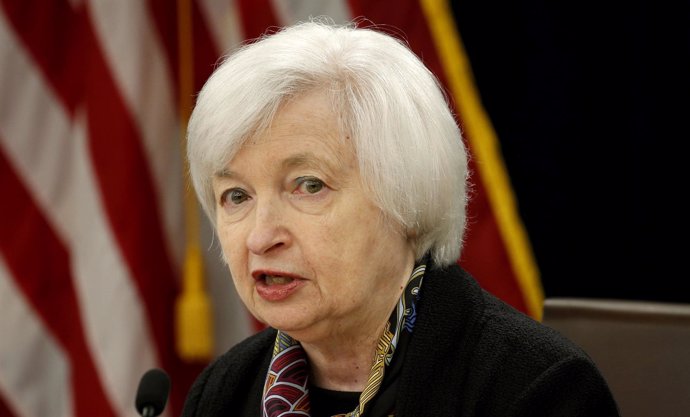 La presidenta de la FED, Janet Yellen