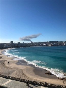 Incendio en la refinería de Repsol en A Coruña por avería 