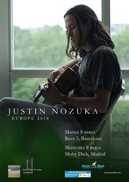 Justin Nozuka en concert a Barcelona i Madrid