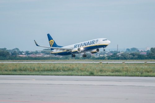 Avión de Ryanair