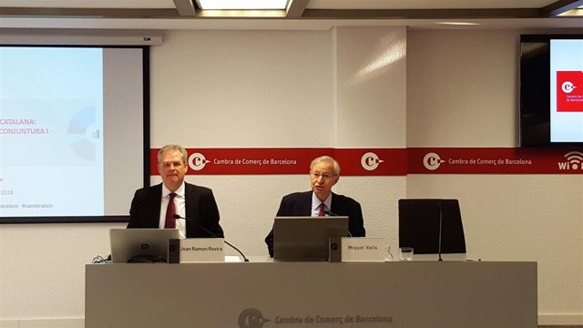 Joan Ramon Rovira, Miquel Valls (Cámara de Comercio de Barcelona)