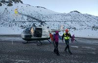 La Guardia Civil rescata a dos montañeros perdidos en el Puerto de San Isidro (León)