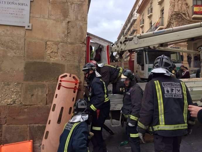 Imagen del lugar del accidente