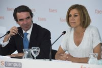 Santamaría, Cospedal y Aznar, juntos este sábado en la entrega del premio Gregorio Ordónez a Manuel Valls 