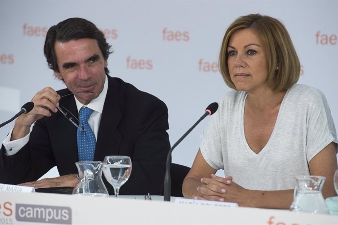 Aznar y Cospedal es un acto de FAES. 