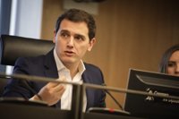 Rivera da por terminado el tiempo de Puigdemont, de "burlar la ley" y de "intentar romper España"