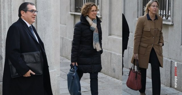 Jordi Jané, Neus Munté y Meritxell Ruiz declaran en el Supremo