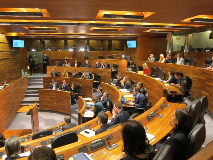 Pleno Junta General, Presupuesto 2017, enmiendas parciales.