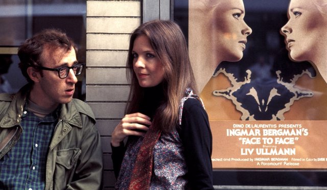 Diane Keaton y Woody Allen