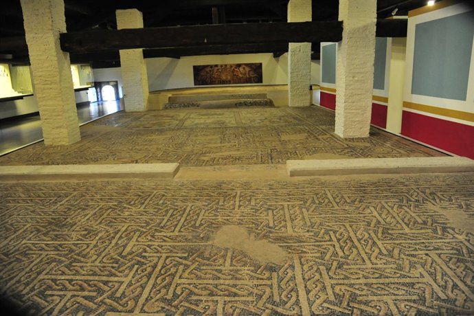 El mosaico de Calanda se encuentra en el Museo de Teruel.