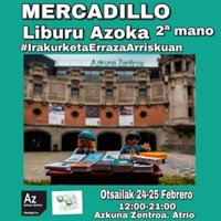 Azkuna Zentroa acogerá el 24 y 25 de febrero un mercadillo de libros y DVDs en apoyo a la Lectura Fácil en euskera