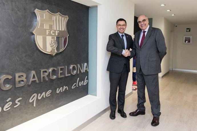 Josep Maria Bartomeu y Salvador Alemany