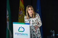 Susana Díaz urge al Gobierno a liberalizar la AP-4 entre Sevilla y Cádiz: "No hay excusas que valgan"