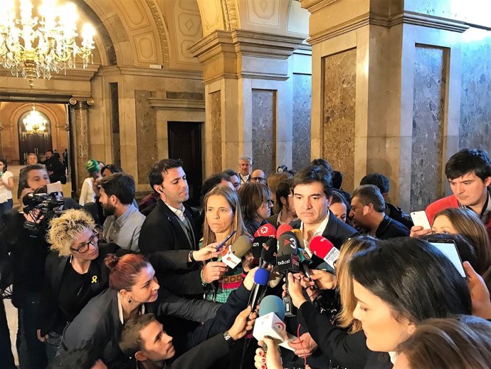 El portaveu d'ERC, Sergi Sabrià