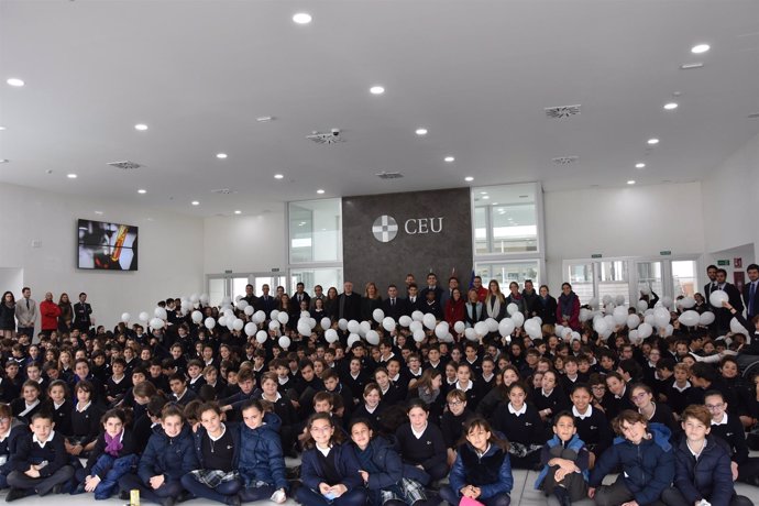 Alumnos del Colegio CEU San Pablo Sevilla 