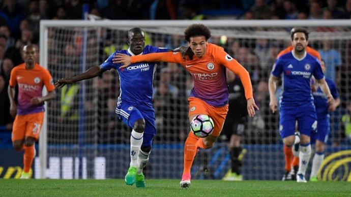 Kanté (Chelsea) y Sané (Manchester City)