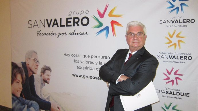 El presidente del Grupo San Valero, Ángel García de Jalón