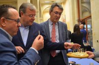 Silván apuesta por "consumir productos de León" en la presentación de la Casa de Carnicerías como sede de la capitalidad