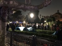 Los Comitès de Defensa per la República deciden acampar ante el Parlament