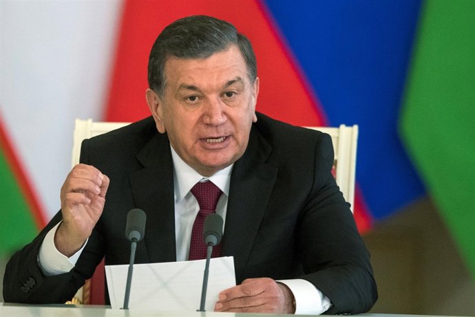 El presidente uzbeko, Shavkat Mirziyoyev