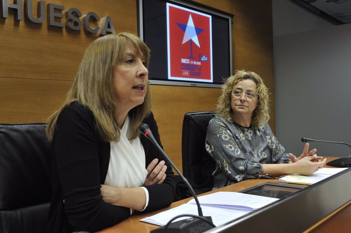 Berta Fernández y Teresa Luesma