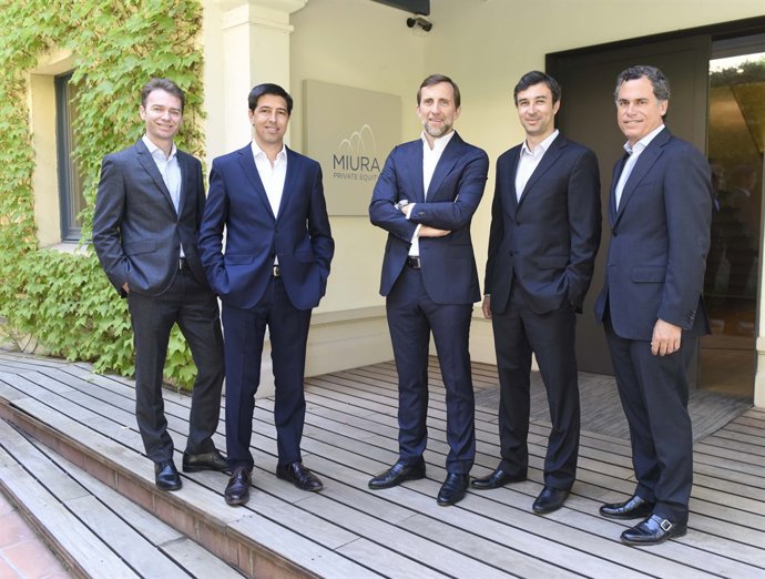 Jordi Alegre, Juan Leach, Luis Seguí, Carlos Julià i Juan Eusebio Pujol