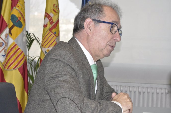 El consejero de Hacienda del Goiberno de Aragón, Fernando Gimeno. 