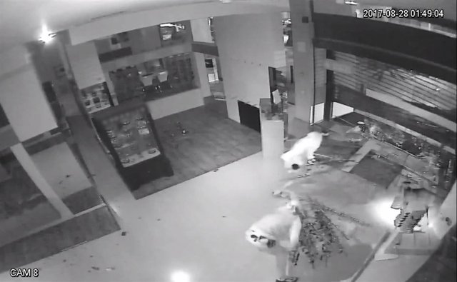 Detenida en Barcelona una banda que robaba en centros comerciales con alunizajes