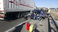 Cinco heridos, entre ellos una niña, por un accidente múltiple en la M-50 a la altura de Boadilla