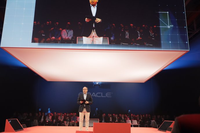 El director de Oracle España, Leopoldo Boado, en Oracle Day 2018