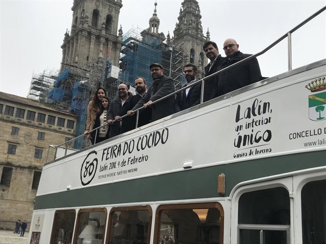 Presentación en Santiago de la Feira do Cocido de Lalín