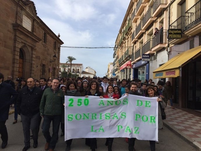 Celebración del Día Escolar de la Paz y la No Violencia.