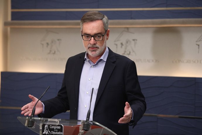Roda de premsa de José Manuel Villegas al Congrés