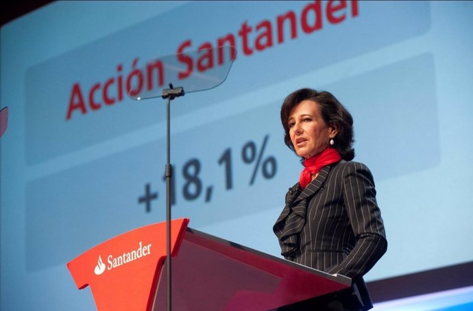 Ana Patricia Botín, presidenta de Banco Santander