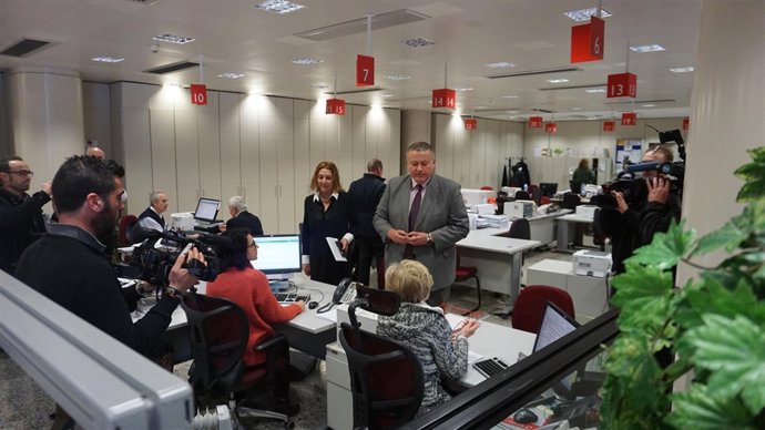 Visita delegado Tesorería General Seguridad Social         