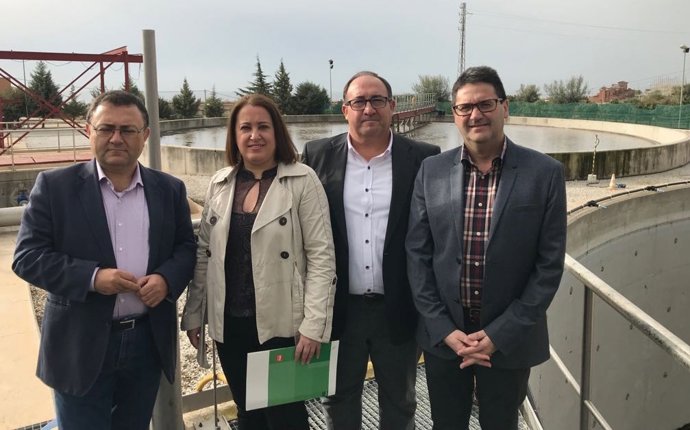 Heredia depuradora edar rincón de la victoria con anaya, sanchez y gregorio camp