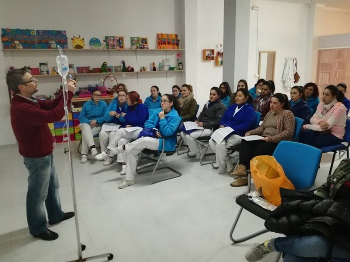 Personas cuidadoras durante la formación