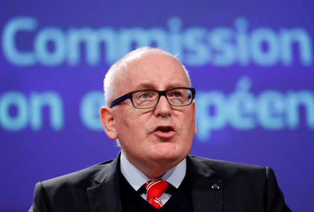 Frans Timmermans, vicepresidente de la Comisión Europea