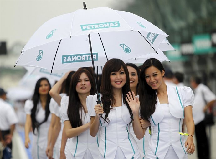 Hostesses de la Fórmula 1 a Malàisia